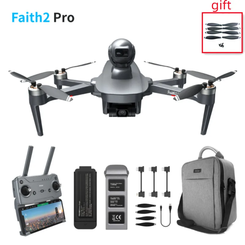 C-FLY Faith 2Pro aerial 4K camera 540 degree obstacle avoidance 3-axis gimbal 6KM image transmission of Sony lens drone
C-FLY Faith 2Pro aerial 4K camera 540 degree obstacle avoidance 3-axis gimbal 6KM image transmission of Sony lens drone
