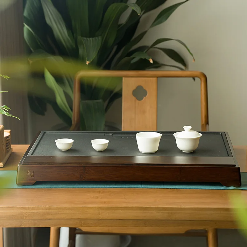 Nanzhu, Wujinshi tea tray, living room, light luxury, drainage, simple
Nanzhu, Wujinshi tea tray, living room, light luxury, drainage, simple