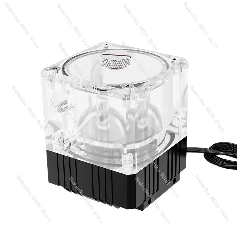 Computer water-cooled PUB-M4YT integrated water pump water tank total height 7CM with defoamer
Computer water-cooled PUB-M4YT integrated water pump water tank total height 7CM with defoamer