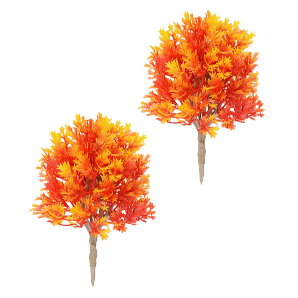 2 Pcs Simulated Maple Sand Table Model Decoration Tree Shaped Ornament Container Small Garden Plastic
2 Pcs Simulated Maple Sand Table Model Decoration Tree Shaped Ornament Container Small Garden Plastic