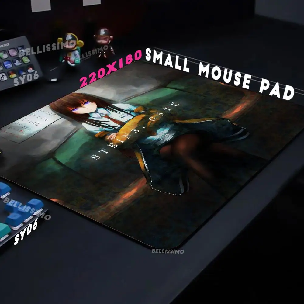Mouse Gifts for boys Pink art Kawaii S_steins_GateS Pad Desk mats Non-Slip Rubber Edge Size For E-sports Keyboard locking
Mouse Gifts for boys Pink art Kawaii S_steins_GateS Pad Desk mats Non-Slip Rubber Edge Size For E-sports Keyboard locking