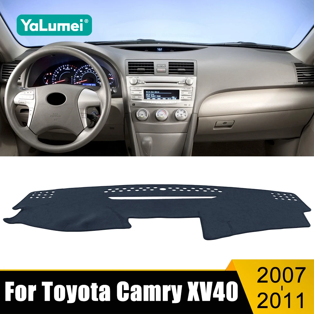 Car Dashboard Cover Avoid Light Pad Anti-UV Carpets Non-Slip Mat Accessories For Toyota Camry XV40 40 2007 2008 2009 2010 2011
Car Dashboard Cover Avoid Light Pad Anti-UV Carpets Non-Slip Mat Accessories For Toyota Camry XV40 40 2007 2008 2009 2010 2011