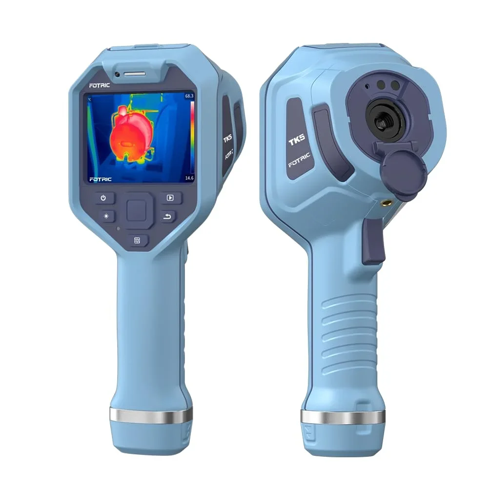 FOTRIC TK5 Thermal Camera for Car 320x240 IR Resolution -20~450°C 30Hz Handheld Industrial Infrared Imager 5MP IPS Touchscreen
FOTRIC TK5 Thermal Camera for Car 320x240 IR Resolution -20~450°C 30Hz Handheld Industrial Infrared Imager 5MP IPS Touchscreen