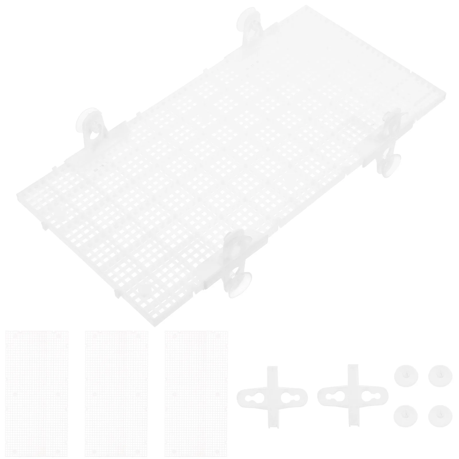 4 Pcs Fish Tank Isolation Board Separator Aquarium Divider Grid Tray PP Adjustable Partition Plates for Betta Reptiles Baby
4 Pcs Fish Tank Isolation Board Separator Aquarium Divider Grid Tray PP Adjustable Partition Plates for Betta Reptiles Baby