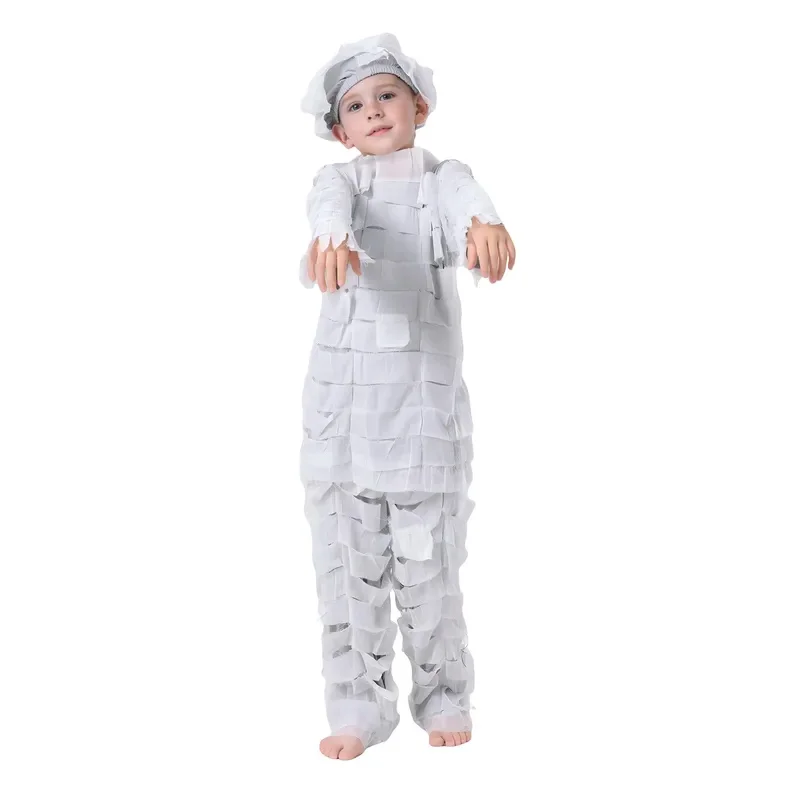 New Children's Mummy Halloween Costume Role Playing Performance Costume Holiday Costume Prop Costume
New Children's Mummy Halloween Costume Role Playing Performance Costume Holiday Costume Prop Costume