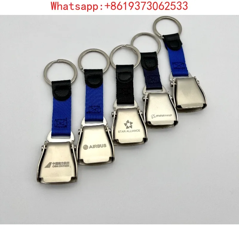 Metal Aircraft Seat Belt Keychain Toy High Quality
Metal Aircraft Seat Belt Keychain Toy High Quality
