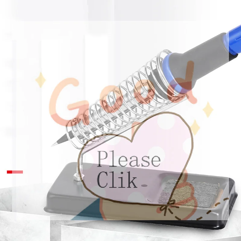 【HG】Soldering Iron Stand Portable Holder Soldering Tin Stand with Welding Cleaning Sponge Electric Soldering Iron Accessories
【HG】Soldering Iron Stand Portable Holder Soldering Tin Stand with Welding Cleaning Sponge Electric Soldering Iron Accessories