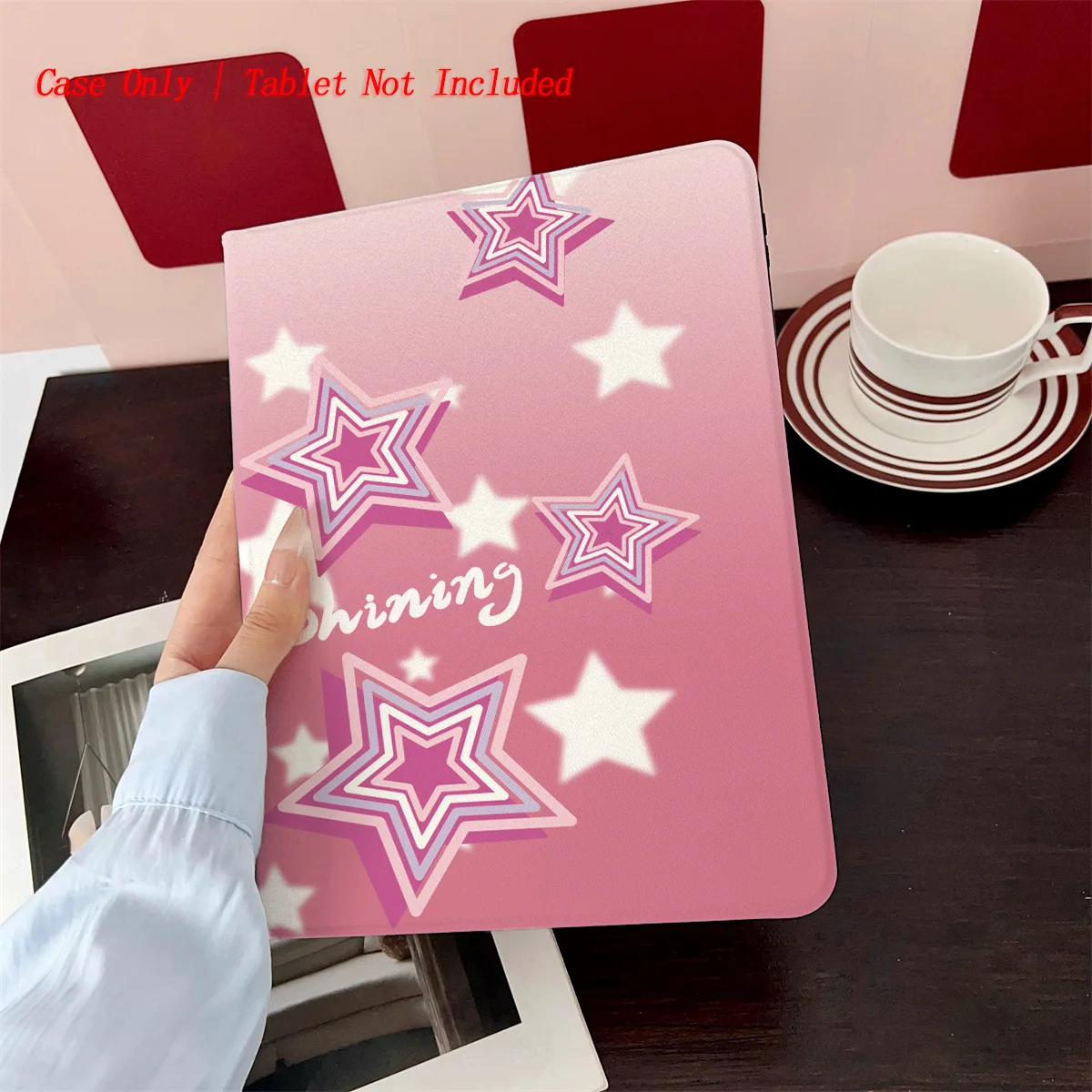 Whimsical Soft Pink-White Starlets Pattern iPad Case for 11th Gen 10.2/10th Gen Auto Sleep/Wake Anti-Yellowing Cover
Whimsical Soft Pink-White Starlets Pattern iPad Case for 11th Gen 10.2/10th Gen Auto Sleep/Wake Anti-Yellowing Cover