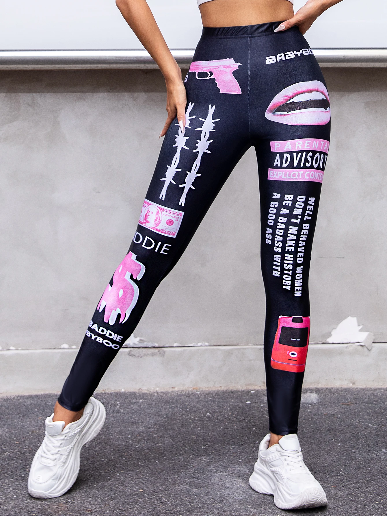 Selling Europe And The United States Tight Lips Digital Printed Nine-point Pants polyester Light Fine Flash Sports Yoga Pants
Selling Europe And The United States Tight Lips Digital Printed Nine-point Pants polyester Light Fine Flash Sports Yoga Pants