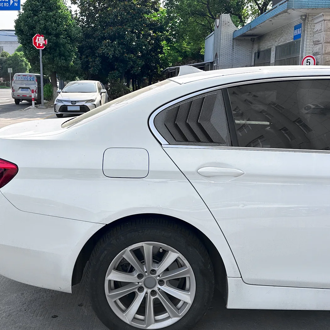 Car Rear Louver Window Side Shutter Cover Trim Sticker Vent Scoop For BMW 5 Series F10 525i 530i 2011-2017 Car Styling
Car Rear Louver Window Side Shutter Cover Trim Sticker Vent Scoop For BMW 5 Series F10 525i 530i 2011-2017 Car Styling