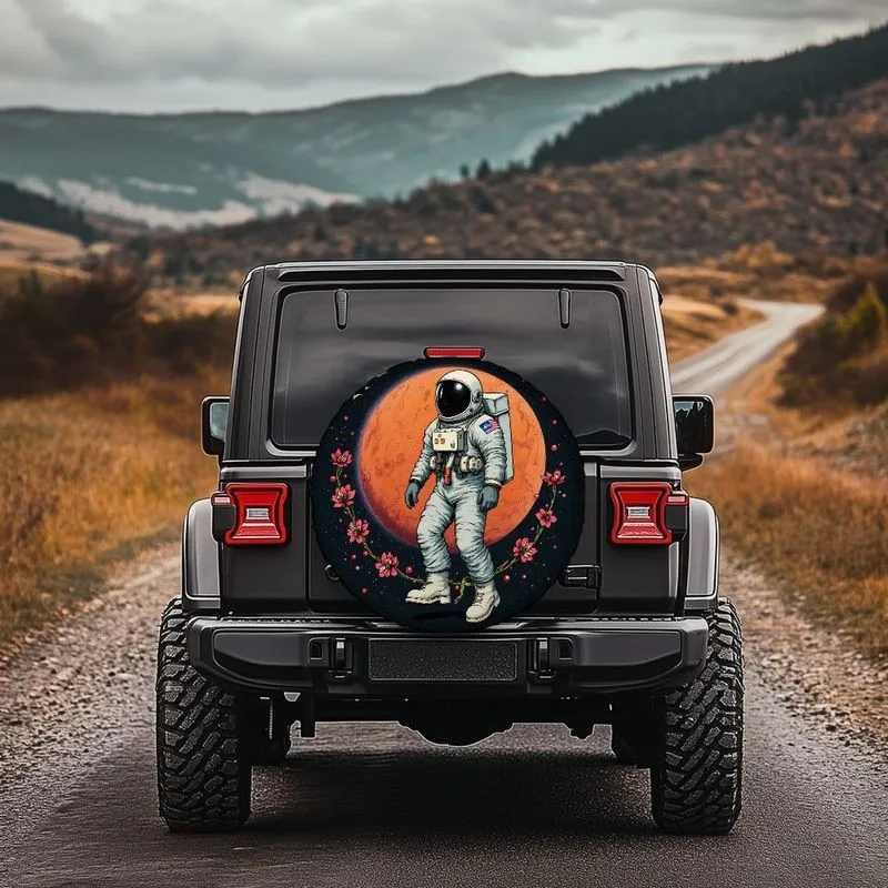 Astronaut Tire Cover Space Planet Outdoor Vehicle Spare Wheel Protector
Astronaut Tire Cover Space Planet Outdoor Vehicle Spare Wheel Protector