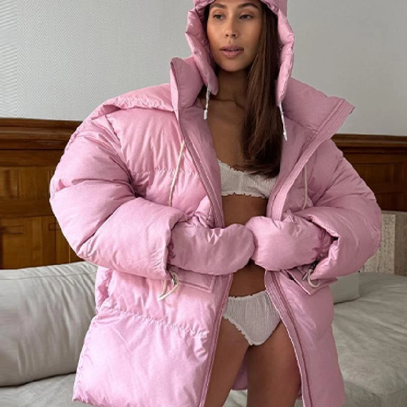 2025 Лидер продаж, новая зимняя модная теплая хлопковая одежда цвета макарон с капюшоном для женщин
2025 Лидер продаж, новая зимняя модная теплая хлопковая одежда цвета макарон с капюшоном для женщин