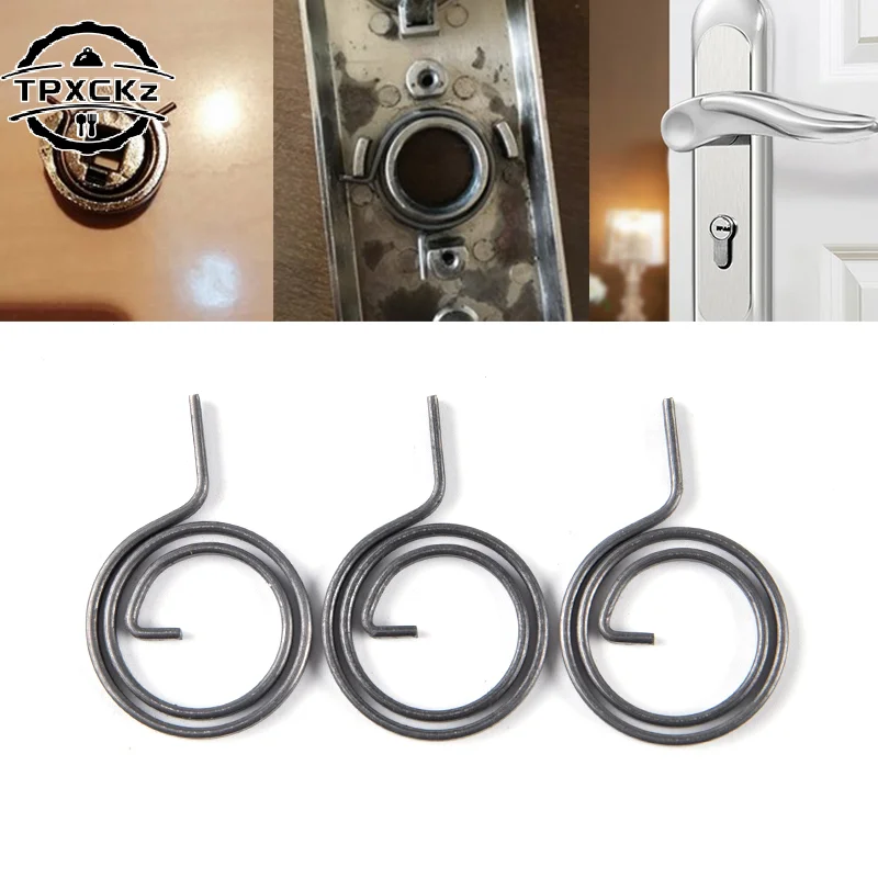 3Pcs/6pcs 26mm 27mm 28mm Flat Wire Door Lock Handle Spring Coil Tools Home Door Replacement Return Torsion Springs
3Pcs/6pcs 26mm 27mm 28mm Flat Wire Door Lock Handle Spring Coil Tools Home Door Replacement Return Torsion Springs