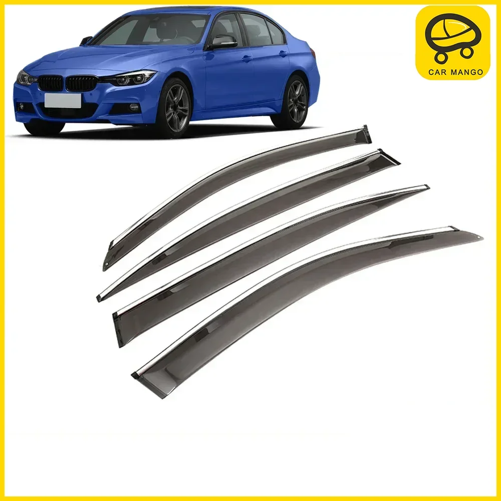 Chrome Strips Rain Guards for BMW 3 Series F30 2011-2019 Window Visor Wind Deflectors Door Visor Vent Shades Ventvisor
Chrome Strips Rain Guards for BMW 3 Series F30 2011-2019 Window Visor Wind Deflectors Door Visor Vent Shades Ventvisor