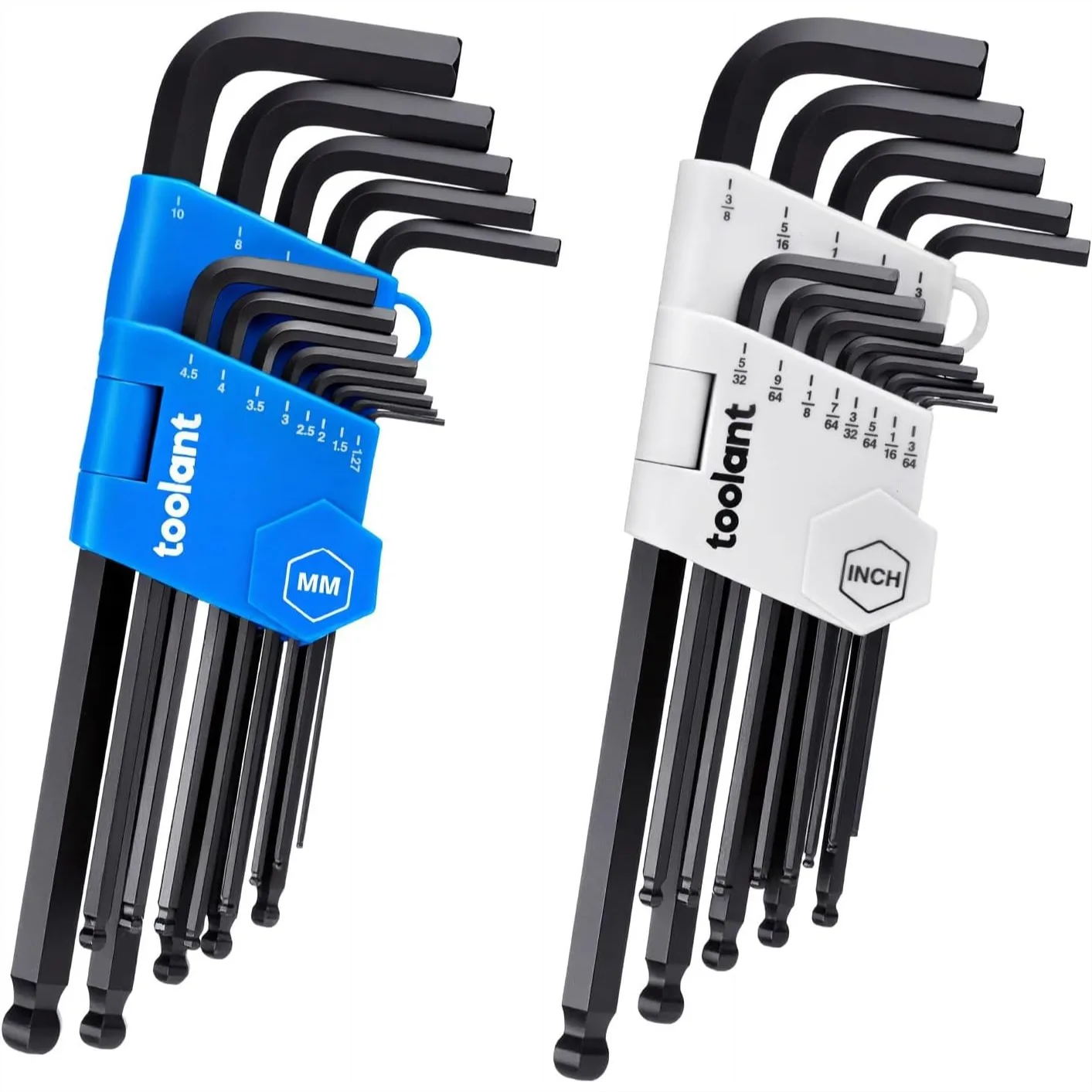 26pcs Allen Wrench Set Metric&SAE, Long Arm Hex Key with Ball End, CR-V Steel Holder for Auto Maintenance and DIY Projects
26pcs Allen Wrench Set Metric&SAE, Long Arm Hex Key with Ball End, CR-V Steel Holder for Auto Maintenance and DIY Projects