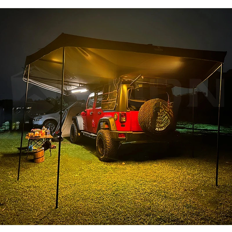 High Quality 4x4 270 Plus Camping SUV Car Hard Shell Awning Tent With Side Walls
High Quality 4x4 270 Plus Camping SUV Car Hard Shell Awning Tent With Side Walls