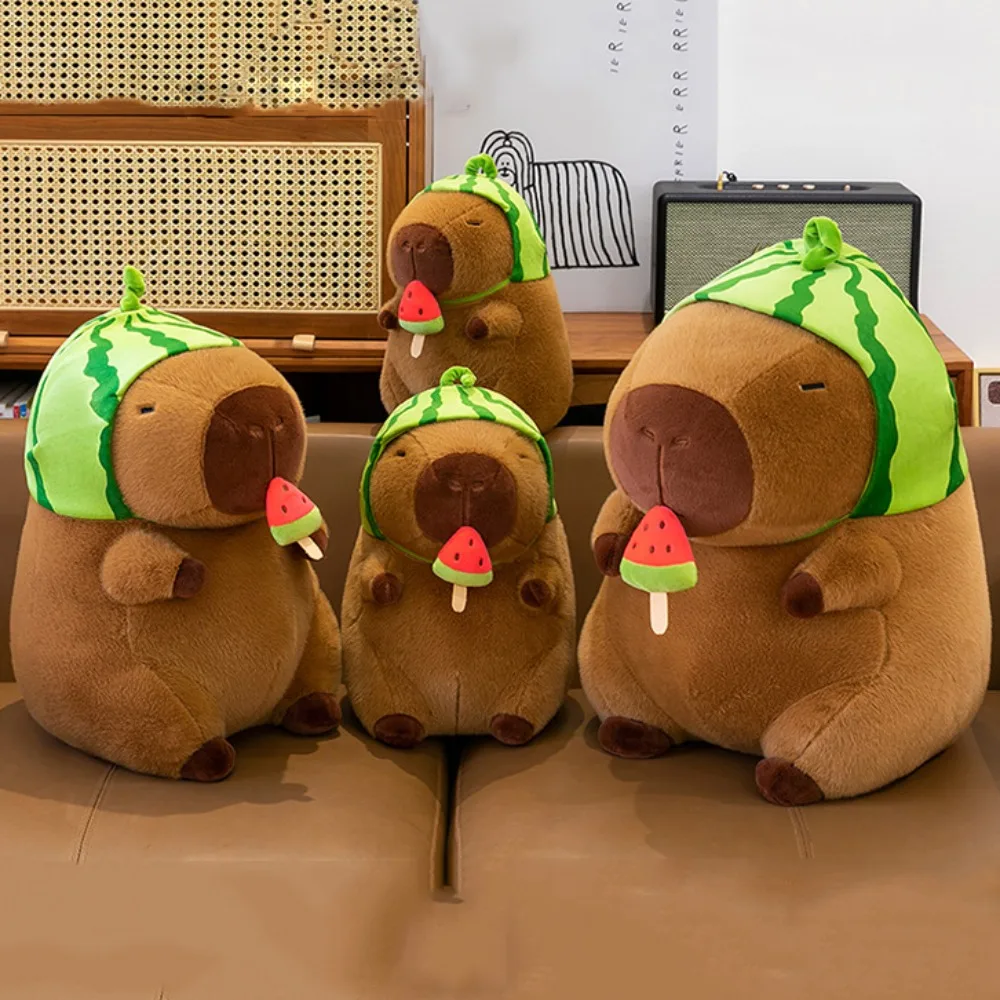 Funny Watermelon Capybara Plush Toy Fluffy Stretchable Capybara Plush Doll Animal Soft Capybara Stuffed Doll Birthday
Funny Watermelon Capybara Plush Toy Fluffy Stretchable Capybara Plush Doll Animal Soft Capybara Stuffed Doll Birthday