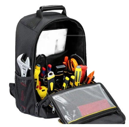 Large Capacity Electrician Tool Backpack Multifunctional Maintenance Installation Portable Canvas Thick Wear-Resistant Backpack
Large Capacity Electrician Tool Backpack Multifunctional Maintenance Installation Portable Canvas Thick Wear-Resistant Backpack