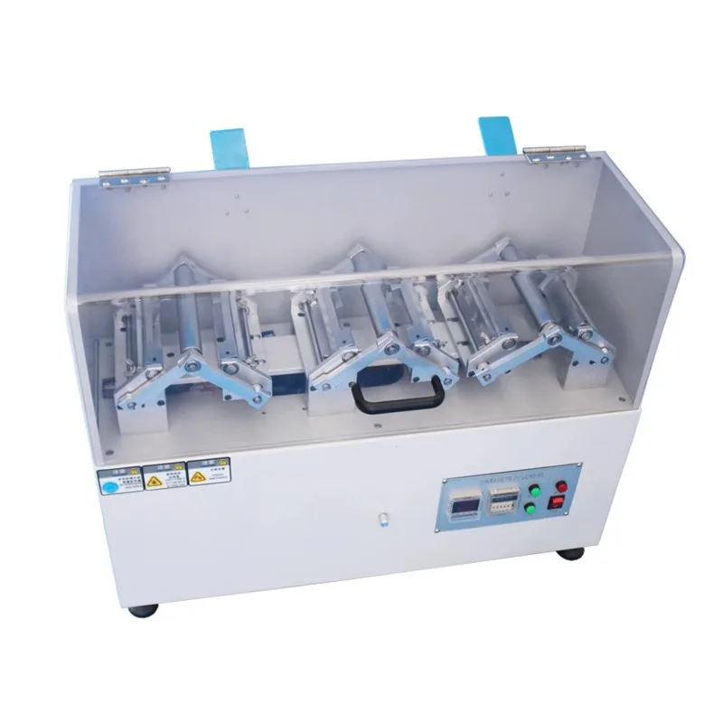 Sole bending life test, repeated bending stretch resistance, engineering inspection bending resistance instrument
Sole bending life test, repeated bending stretch resistance, engineering inspection bending resistance instrument