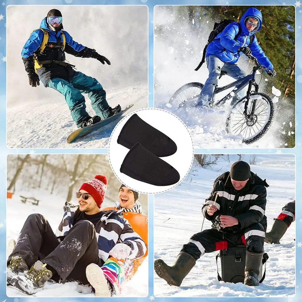 1 Pair Toe Warmers Windproof Coldproof Neoprene Toe Warmers Winter Thermal Foot Caps Socks for Cycling Running Hiking Ice Baths
1 Pair Toe Warmers Windproof Coldproof Neoprene Toe Warmers Winter Thermal Foot Caps Socks for Cycling Running Hiking Ice Baths