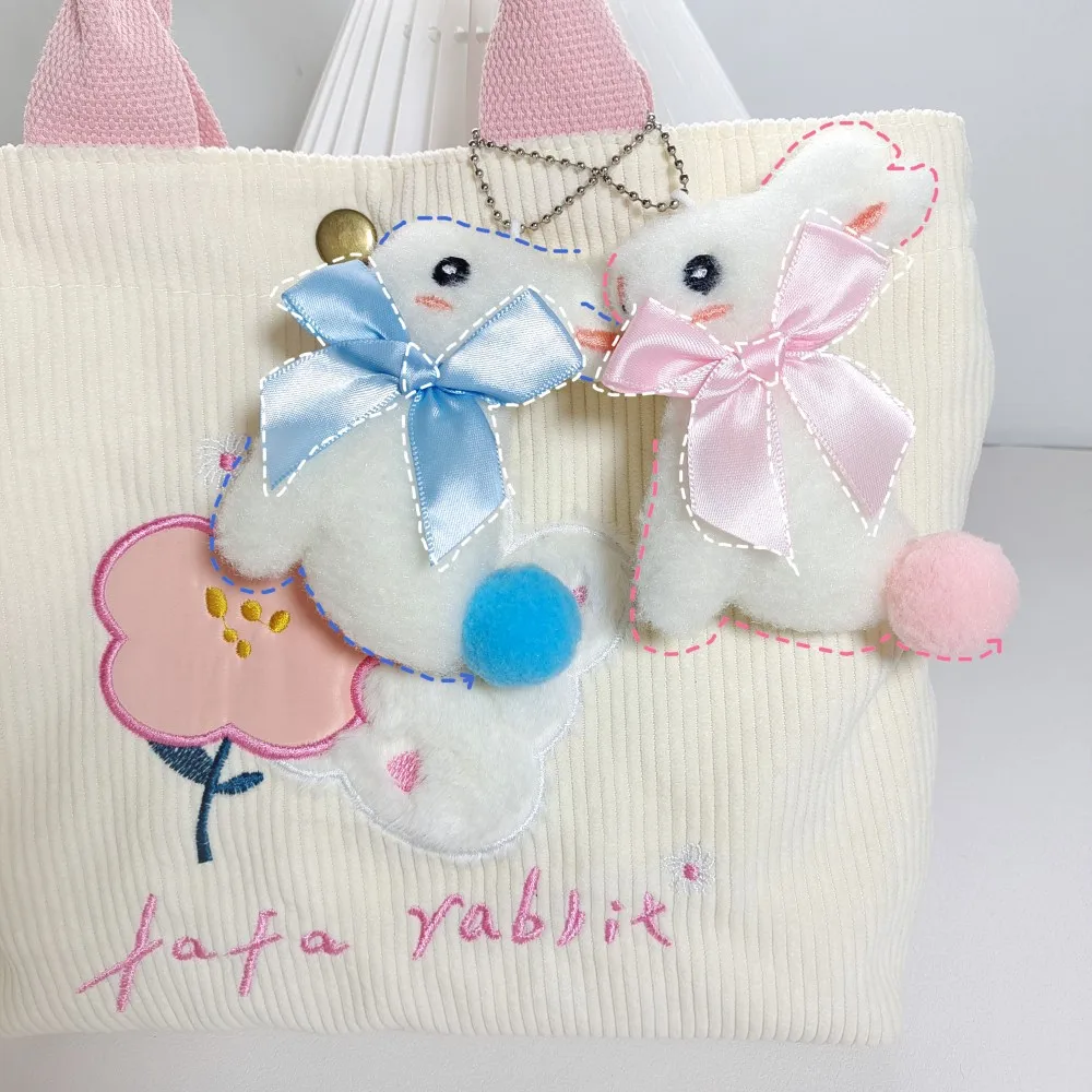 1pc Creative Cartoon Bow Rabbit Plush Doll Cute Plush Small Keychain Pendant Kids Couple Bag Hanging Dolls Gifts
1pc Creative Cartoon Bow Rabbit Plush Doll Cute Plush Small Keychain Pendant Kids Couple Bag Hanging Dolls Gifts