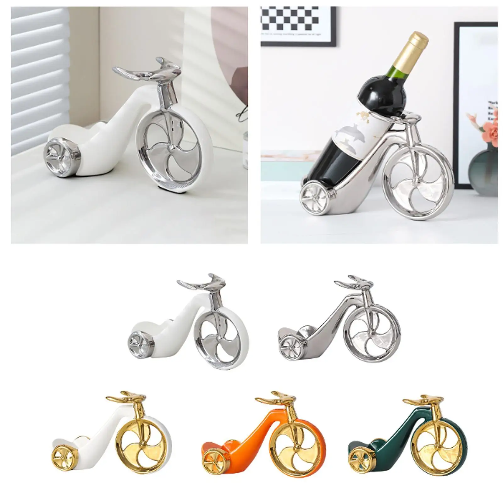 Decorative Wine Bottle Holder Display Wine Lovers Gift for Tabletop Counter Wine Rack for Tabletop Bar Countertop Cabinet Pantry
Decorative Wine Bottle Holder Display Wine Lovers Gift for Tabletop Counter Wine Rack for Tabletop Bar Countertop Cabinet Pantry