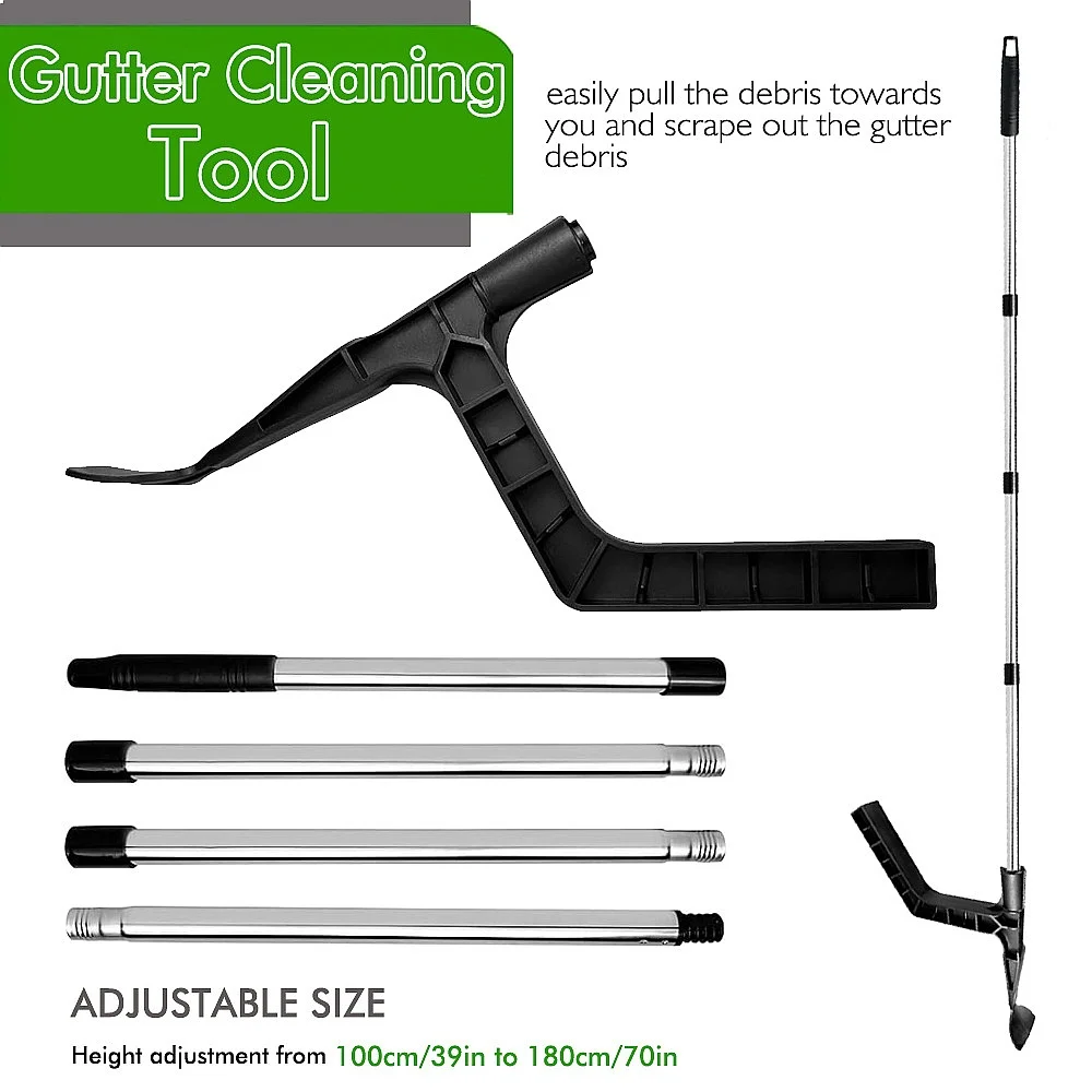 The Gutter Tool Leaf Cleaner Gutter Cleaning Tool for Roof Eaves Drain
The Gutter Tool Leaf Cleaner Gutter Cleaning Tool for Roof Eaves Drain