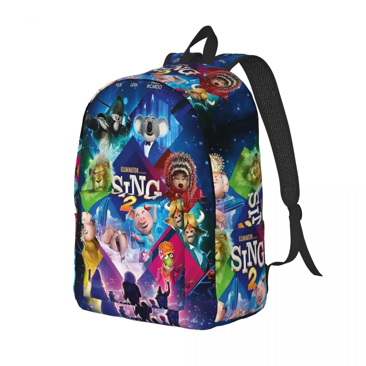Movie Sing 2 Backpack Daypack Large Capacity Children BookBag School Bag Shoulder Bags for Men Women
Movie Sing 2 Backpack Daypack Large Capacity Children BookBag School Bag Shoulder Bags for Men Women