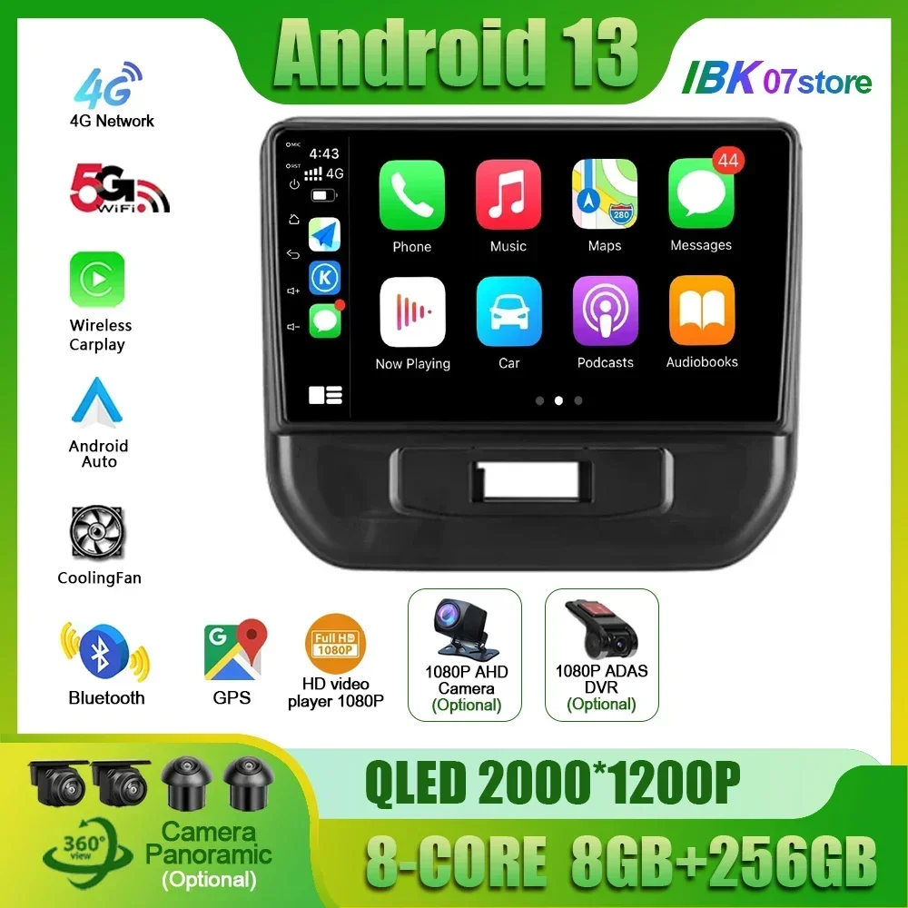 Android 13 For Suzuki Celerio 2014-2023 Car Radio Multimedia Navigation Wireless Carplay 2 Din Screen Stereo Central Console
Android 13 For Suzuki Celerio 2014-2023 Car Radio Multimedia Navigation Wireless Carplay 2 Din Screen Stereo Central Console