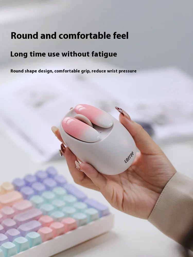 Small flap mouse, Bluetooth wireless mouse, cute laptop and tablet for girls, universal gift for office games
Small flap mouse, Bluetooth wireless mouse, cute laptop and tablet for girls, universal gift for office games