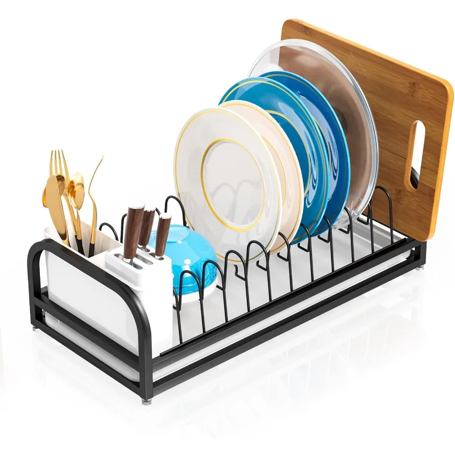 Small Dish Drying Rack for Kitchen Counter 304 Stainless Steel Kitchen Organizer Rack w Cutlery Holder Dish Drainer for Pots Pa
Small Dish Drying Rack for Kitchen Counter 304 Stainless Steel Kitchen Organizer Rack w Cutlery Holder Dish Drainer for Pots Pa