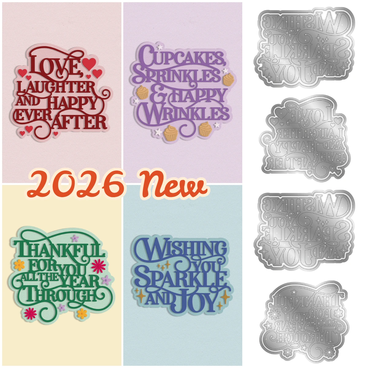 Cupcakes Joy Sentiment Metal Cutting Dies For DIY Scrapbooking Photo Cutting Die Paper Cards Embossing Decorative Craft New 2026
Cupcakes Joy Sentiment Metal Cutting Dies For DIY Scrapbooking Photo Cutting Die Paper Cards Embossing Decorative Craft New 2026