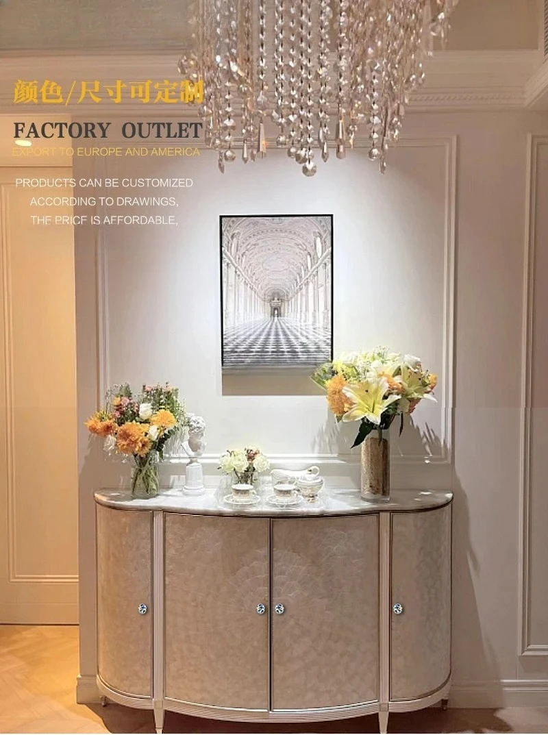 style light luxury shell TV cabinet high-end customized storage cabinet
style light luxury shell TV cabinet high-end customized storage cabinet