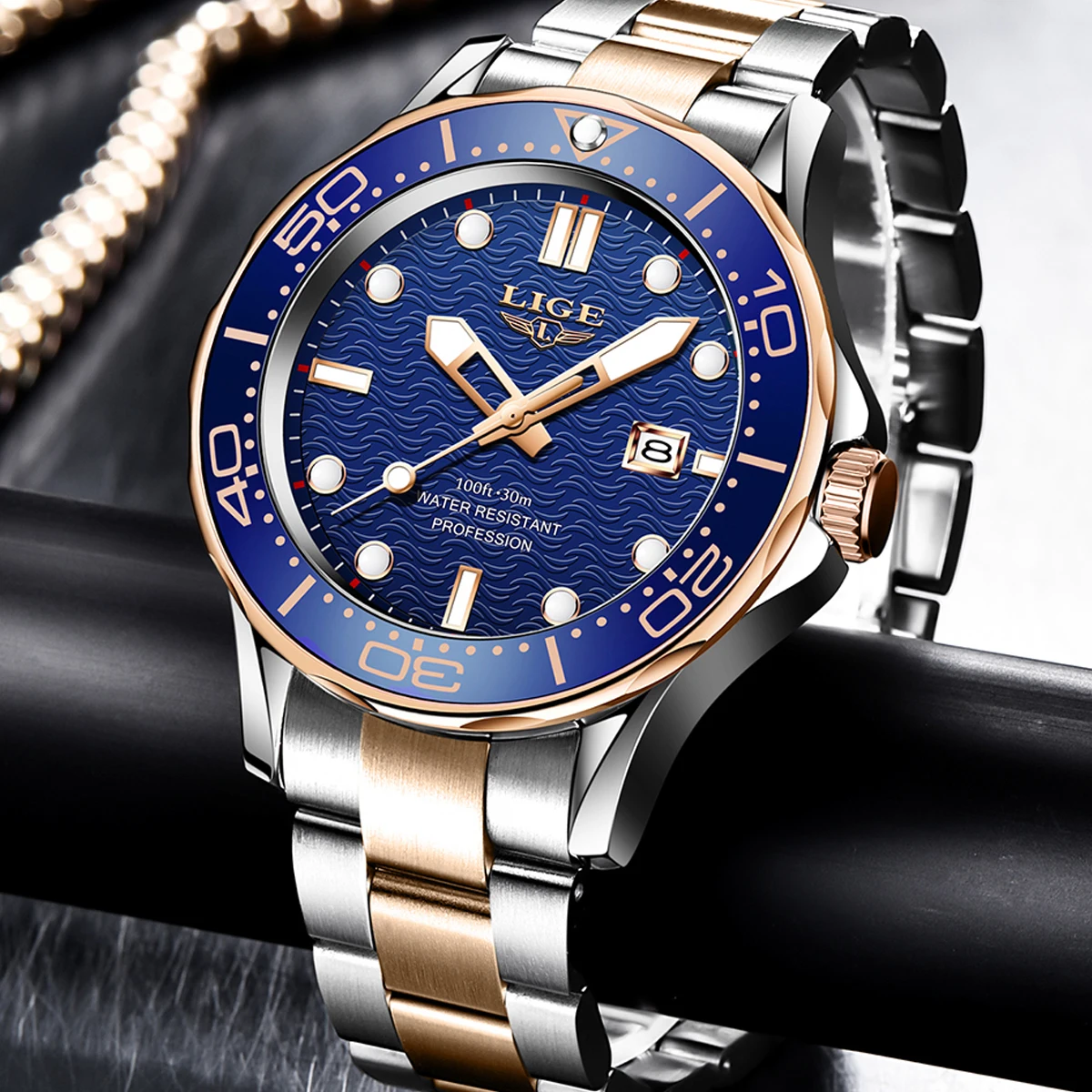 LIGE мужские часы кварцевые часы секундомер мужские деловые часы 30 м водостойкий светящийся ремешок для часов из нержавеющей стали Reloj + коробка
LIGE мужские часы кварцевые часы секундомер мужские деловые часы 30 м водостойкий светящийся ремешок для часов из нержавеющей стали Reloj + коробка