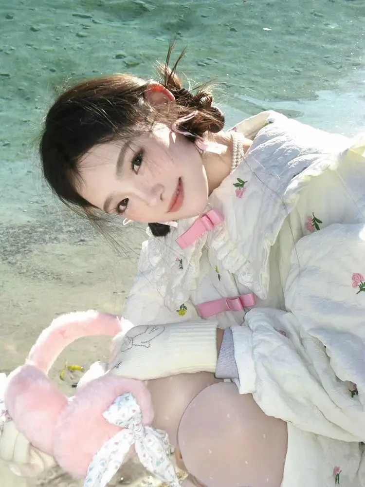 Gagarich 2022, осенне-зимняя милая куртка с кукольным воротником и бантом, цветочная куртка, студентка, свободные теплые парки, платья
Gagarich 2022, осенне-зимняя милая куртка с кукольным воротником и бантом, цветочная куртка, студентка, свободные теплые парки, платья