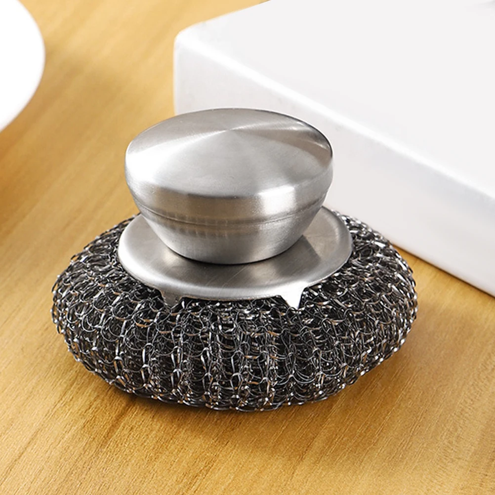 Grill Brush Steel Wool Scrubber Short Handle Stainless Cleaning Tool Multi Purpose Kitchen Utensil Pads Powerful Scouring Pad
Grill Brush Steel Wool Scrubber Short Handle Stainless Cleaning Tool Multi Purpose Kitchen Utensil Pads Powerful Scouring Pad
