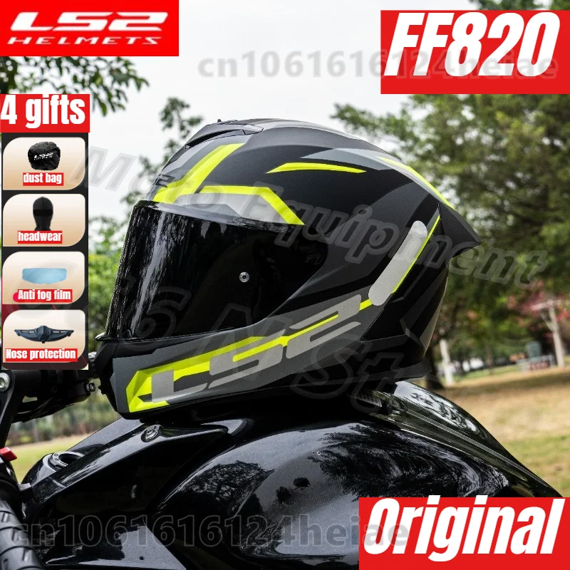 2026 Новый мотоциклетный шлем LS2 FF820 RAPID III для мужчин и женщин, анфас, противотуманный мотоциклетный гоночный шлем, Cascos Para Moto ECE
2026 Новый мотоциклетный шлем LS2 FF820 RAPID III для мужчин и женщин, анфас, противотуманный мотоциклетный гоночный шлем, Cascos Para Moto ECE