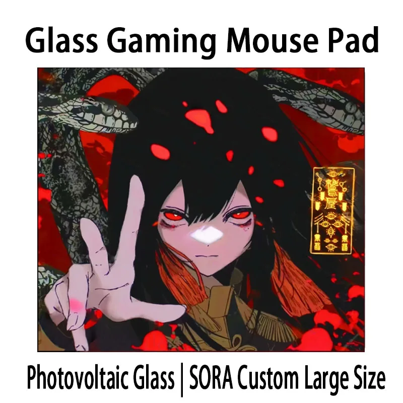 Mousepad SORA Glass Gaming Mouse Pad YUME Smooth Frosted Surface Desk Mat Tempered Upgrade FPS Office Custom Gaming Mousepads
Mousepad SORA Glass Gaming Mouse Pad YUME Smooth Frosted Surface Desk Mat Tempered Upgrade FPS Office Custom Gaming Mousepads