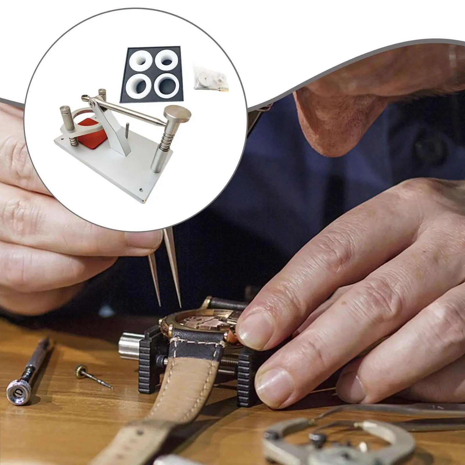 Watch Glass Remover for 18-45 mm Flat Convex Glass Watch Cover Opener Repair Tool Accessories
Watch Glass Remover for 18-45 mm Flat Convex Glass Watch Cover Opener Repair Tool Accessories