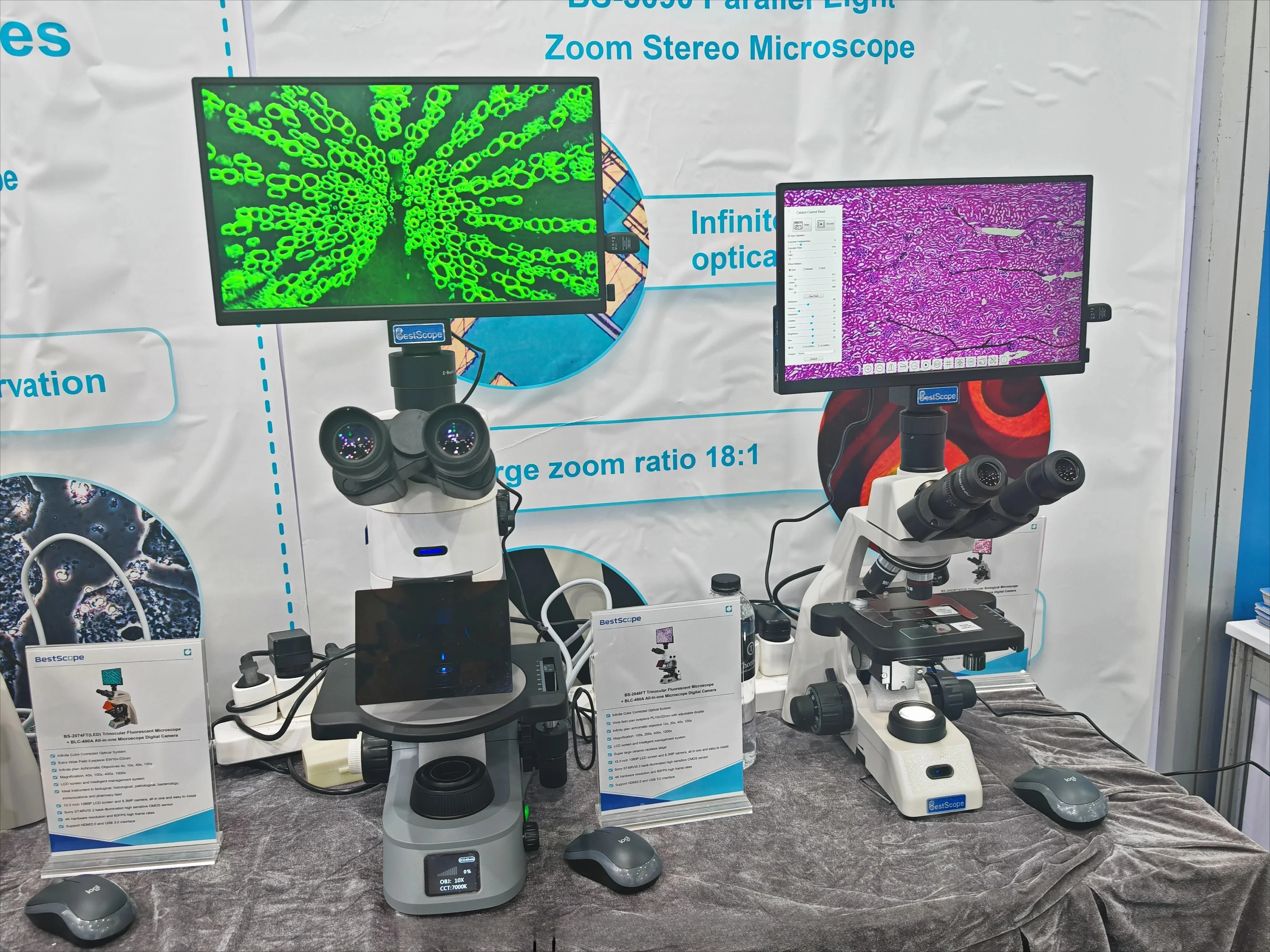 BS-2052B Binocular Biological Microscope 40X-1000X With WF10X/20mm Eyepiece Infinite Semi-Plan Achromatic Objective Lens For
BS-2052B Binocular Biological Microscope 40X-1000X With WF10X/20mm Eyepiece Infinite Semi-Plan Achromatic Objective Lens For