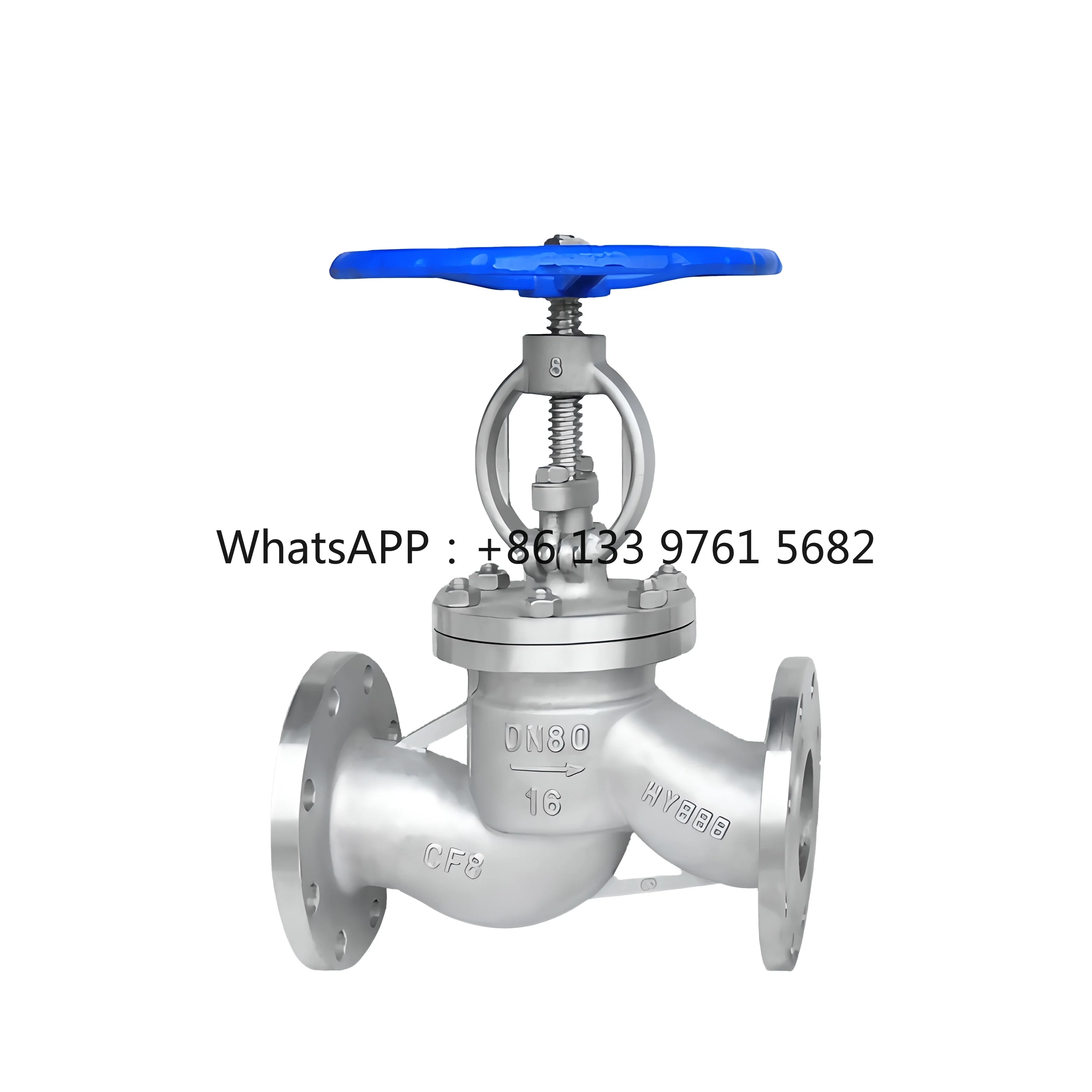DELCO DN80 CF8 Manual Stainless Steel Flange Water Steam Oil Globe Valve With Hand Wheel
DELCO DN80 CF8 Manual Stainless Steel Flange Water Steam Oil Globe Valve With Hand Wheel