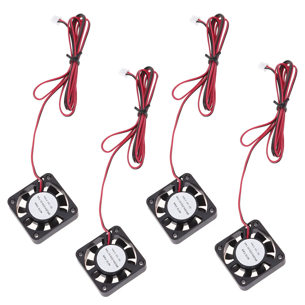 4Pcs 4010 12V 0.12a Brushless Cooling Fan 2Pin Wire for 3D Printer Hot Ends Extruders Efficient Heat Dissipation Low Power
4Pcs 4010 12V 0.12a Brushless Cooling Fan 2Pin Wire for 3D Printer Hot Ends Extruders Efficient Heat Dissipation Low Power