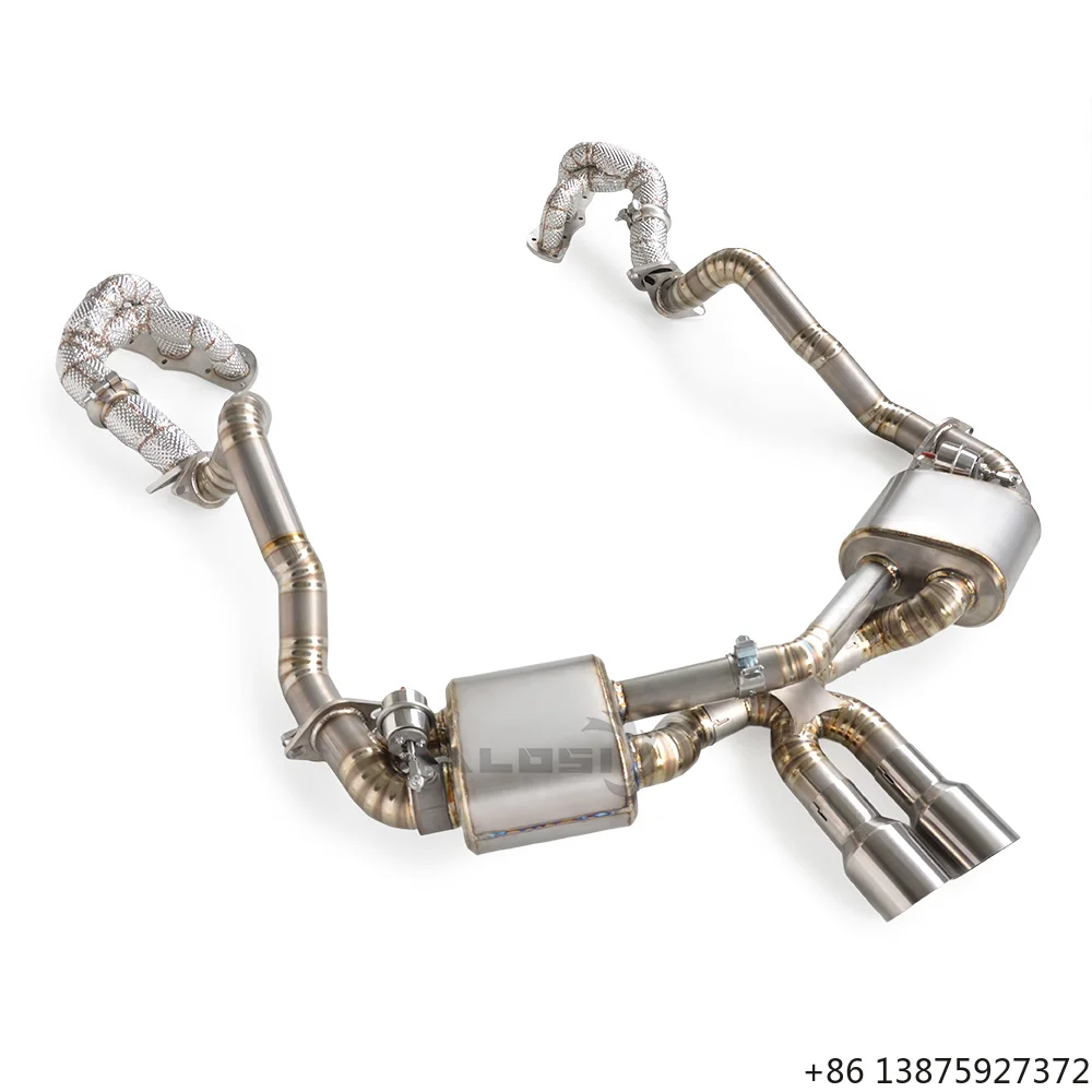 High Efficiency Full Performance Titanium Exhaust Combo for 981 Boxster S 3.4L | Racing Manifold 2012-2017
High Efficiency Full Performance Titanium Exhaust Combo for 981 Boxster S 3.4L | Racing Manifold 2012-2017