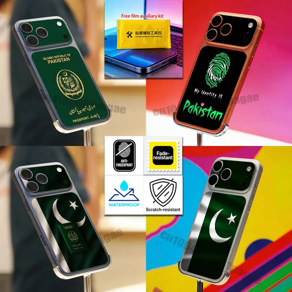 For Pakistan Passport Flag Map iPhone 17 Pro Max Phone Back Film Decal Skin Wrap Protective Sticker Full Cover
For Pakistan Passport Flag Map iPhone 17 Pro Max Phone Back Film Decal Skin Wrap Protective Sticker Full Cover