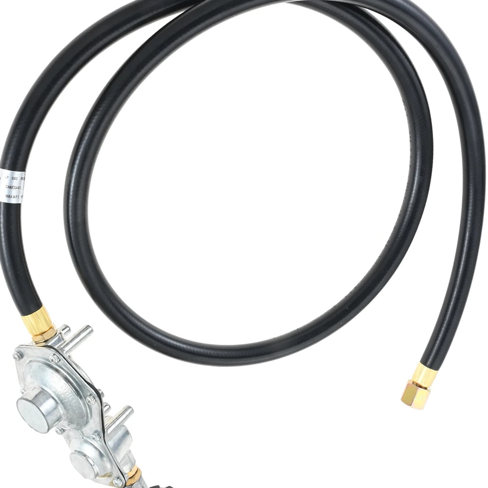 Двухступенчатый регулятор пропана с манометром и шлангом длиной 5 футов POL до 3/8 дюйма с внутренней резьбой NPT для генераторов RV, походных печей, резервуаров на 5–40 фунтов 
Двухступенчатый регулятор пропана с манометром и шлангом длиной 5 футов POL до 3/8 дюйма с внутренней резьбой NPT для генераторов RV, походных печей, резервуаров на 5–40 фунтов