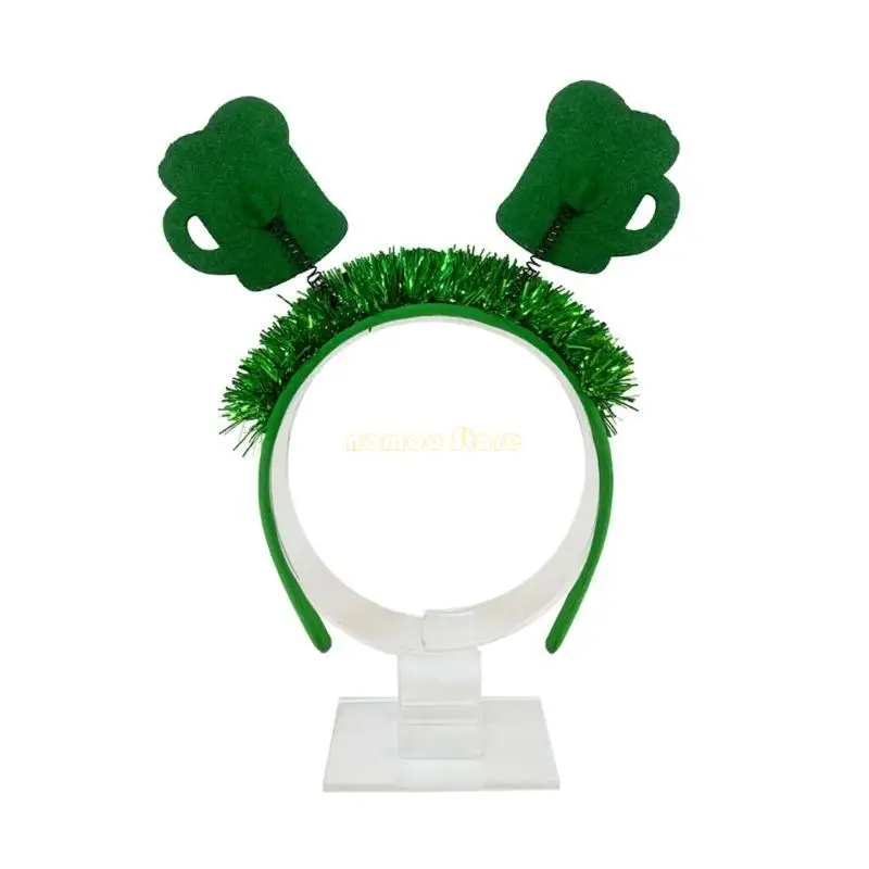 31bf stpatrick day декоративная повязка на голову Lucky Clovers Hairhoop праздничная вечеринка
31bf stpatrick day декоративная повязка на голову Lucky Clovers Hairhoop праздничная вечеринка