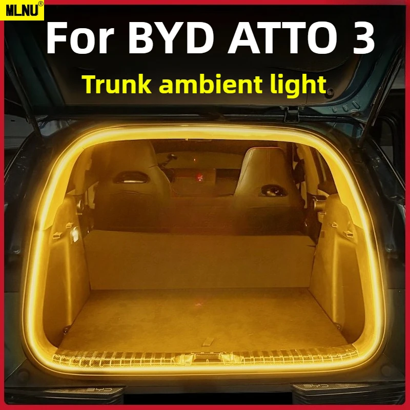 Car Trunk LED Strip Lights For BYD ATTO 3 Accessories 2026/2025,Anti-Drop Energy-Saving Bright Enough&Luxury Texture 2022-2024
Car Trunk LED Strip Lights For BYD ATTO 3 Accessories 2026/2025,Anti-Drop Energy-Saving Bright Enough&Luxury Texture 2022-2024