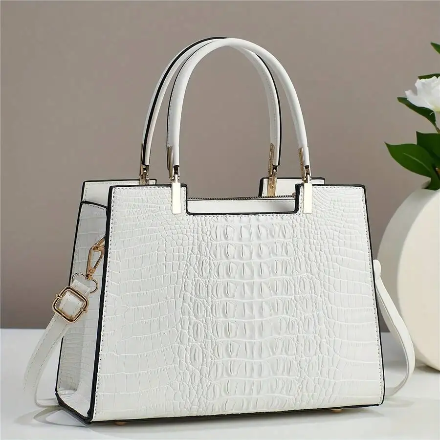 Crocodile Pattern Purses And Handbags For Women Fashion Shoulder Crossbody Tote Bags Stylish Ladies Purses
Crocodile Pattern Purses And Handbags For Women Fashion Shoulder Crossbody Tote Bags Stylish Ladies Purses