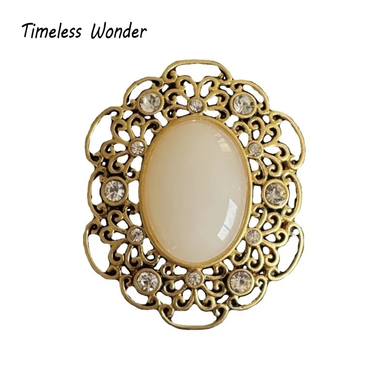 Timeless Wonder Retro Zircon Geo Stone Brooch Pins for Women Designer Jewelry Runway Rare Luxury Gift Top Cute Vintage 5647
Timeless Wonder Retro Zircon Geo Stone Brooch Pins for Women Designer Jewelry Runway Rare Luxury Gift Top Cute Vintage 5647