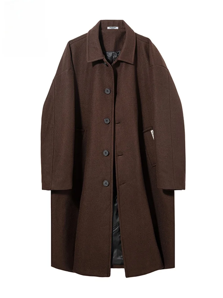 Мужское двустороннее шерстяное пальто Paul Frank: повседневный свободный крой, осенний ретро-стиль, молодежная энергия, на пуговицах
Мужское двустороннее шерстяное пальто Paul Frank: повседневный свободный крой, осенний ретро-стиль, молодежная энергия, на пуговицах